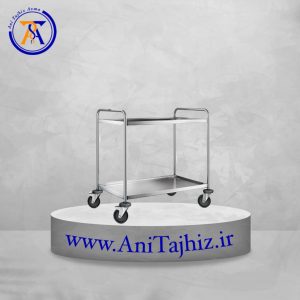 ترولی استیل کلین روم